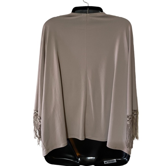 Easy wear by Chico’s Size 3 Fringed Jacket - Picture 2 of 5